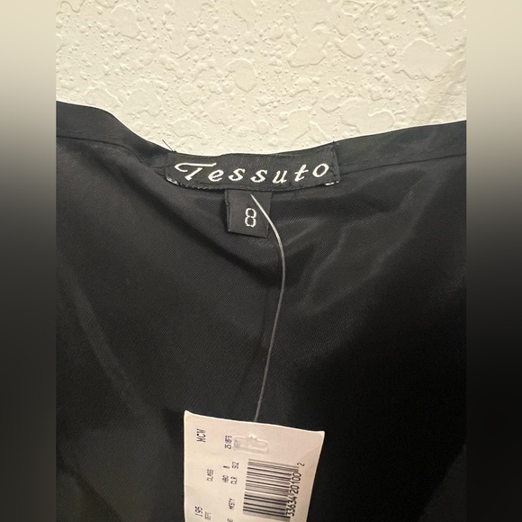 👗🦋Tessuto slip black dress - Picture 4 of 10